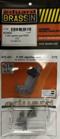 Brassin 1/72 F-35C ejection seat for Tamiya
