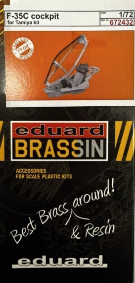 Brassin 1/72 F-35C cockpit for Tamiya