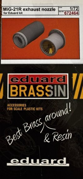 Eduard Brassin Tuy�re MiG-21R 1/72