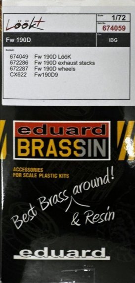 Brassin 1/72 Fw 190D LooKplus IBG