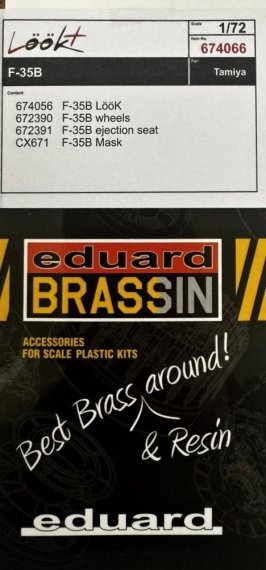 Eduard Brassin F-35B LooKplus 1/72