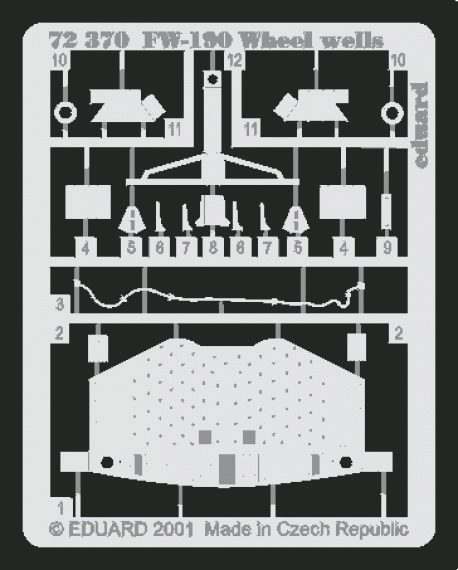 Fw 190 wheel wells  (HAS)