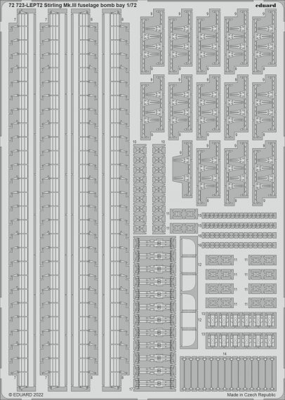 1/72 SET Stirling Mk.III fuselage bomb bay
