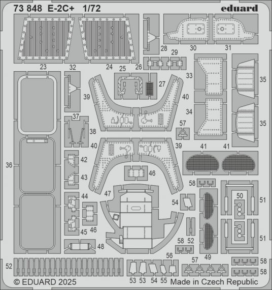 1/72 SET E-2C+ for Heller