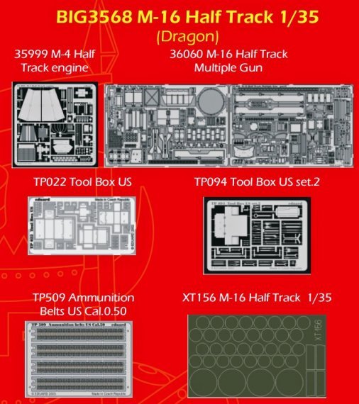 1/35 M-16 HALF TRACK (DRAG)