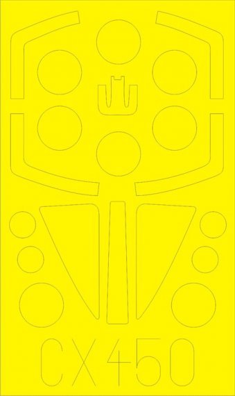 Mask 1/72 Mirage F.1