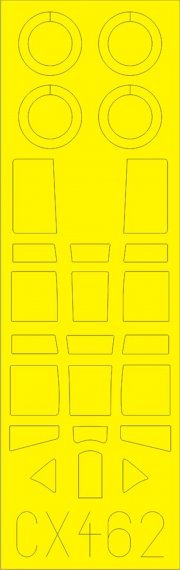 Mask 1/72 Ki-61-II Kai Fastback