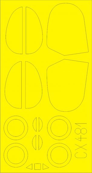 Mask 1/72 B-534 early series