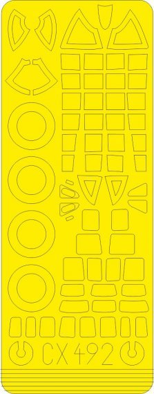 Mask 1/72 P1Y Frances/Ginga