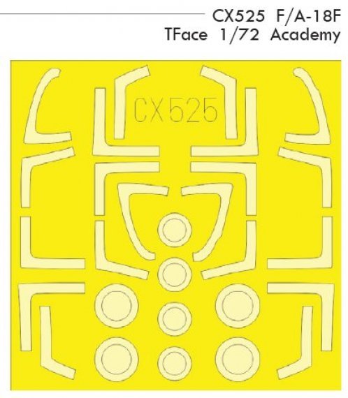 Mask 1/72 F/A-18F TFace