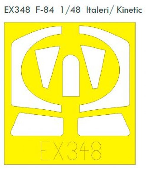1/48 F-84 (Italeri/ Kinetic)