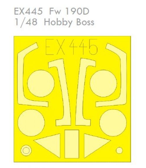 1/48 Mask Fw 190D (HOBBYB)