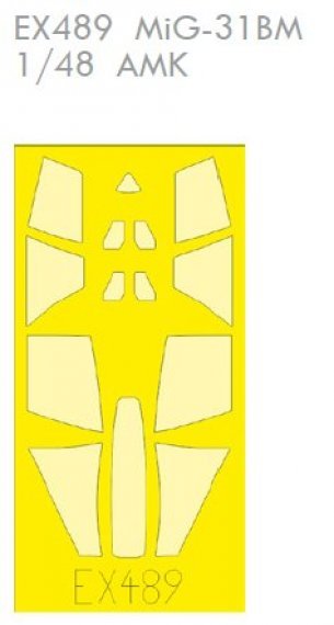 Mask 1/48 MiG-31BM