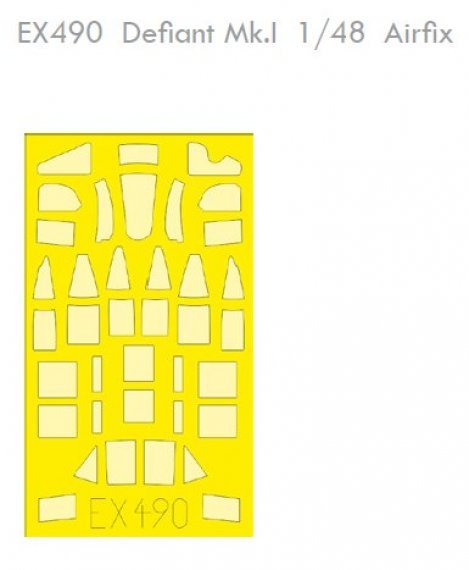 Mask 1/48 Defiant Mk.I