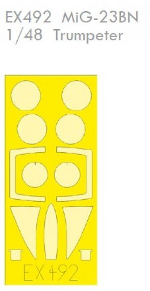 Mask 1/48 MiG-23BN