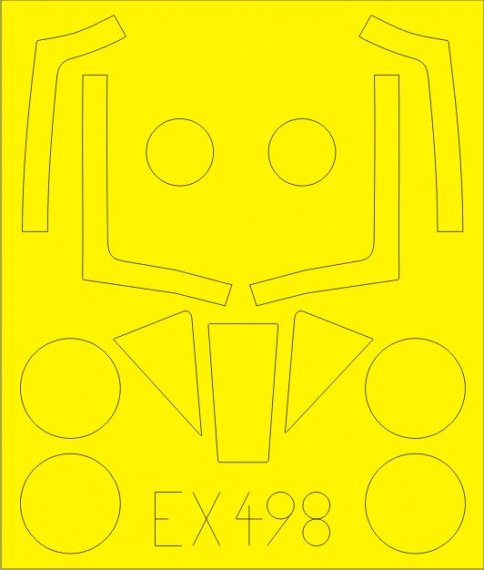 Mask 1/48 Meteor F.8