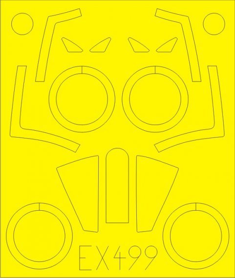 Mask 1/48 J-29 Tunnan