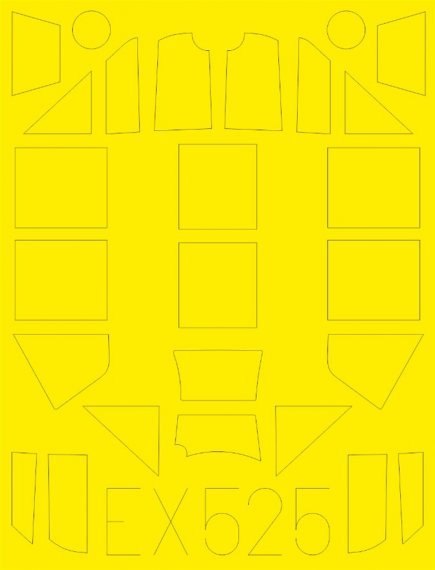 Mask 1/48 Bf 109G-6 classic canopy