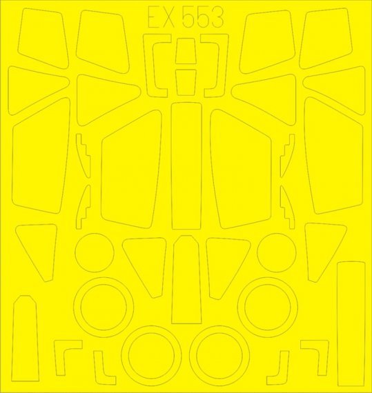 Mask 1/48 Su-25UB/UBK