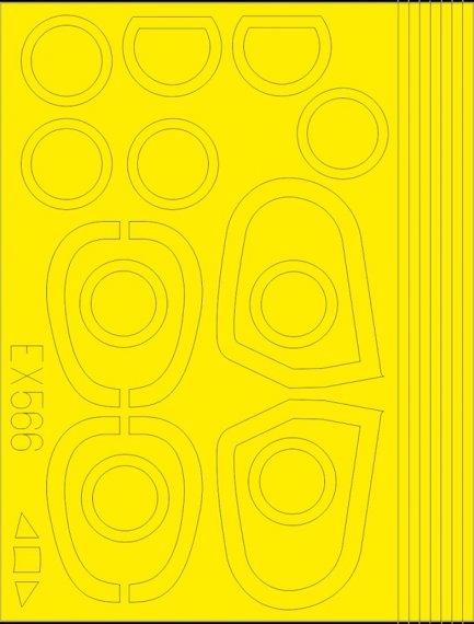 Mask 1/48 Avia B-534 III.serie