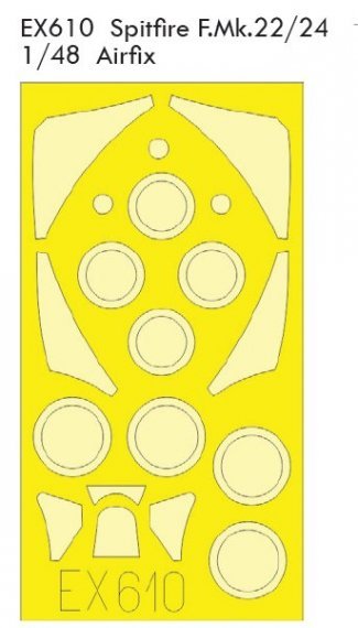 Mask 1/48 Spitfire F.Mk.22/24