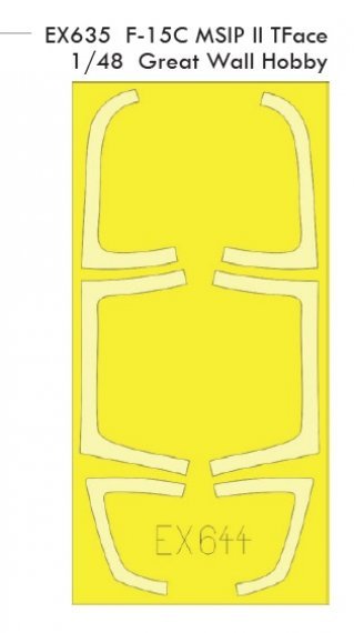 Mask 1/48 F-15C MSIP II TFace