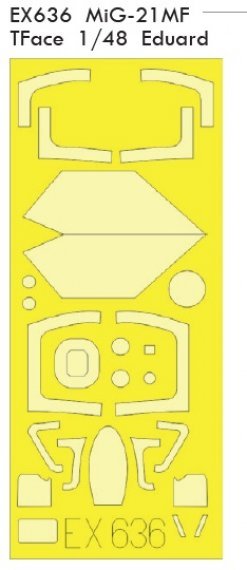 Mask 1/48 MiG-21MF TFace