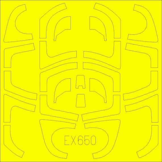 Yakovlev Yak-130 TFace 1/48 masks