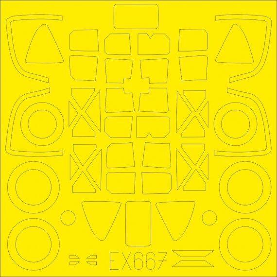 Mask 1/48 P-38F/G TFace