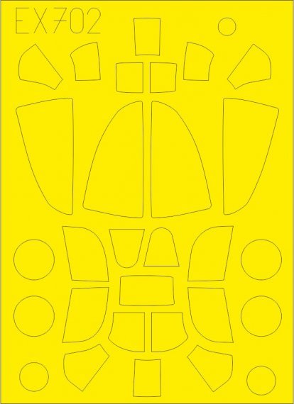 Mask 1/48 P-39/P-400 TFace