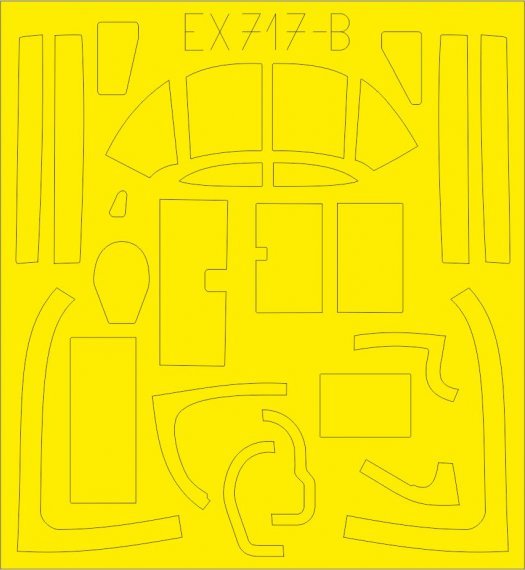 Mask 1/48 B-26C Invader TFace