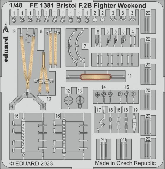 1/48 Bristol F.2B Fighter for Eduard