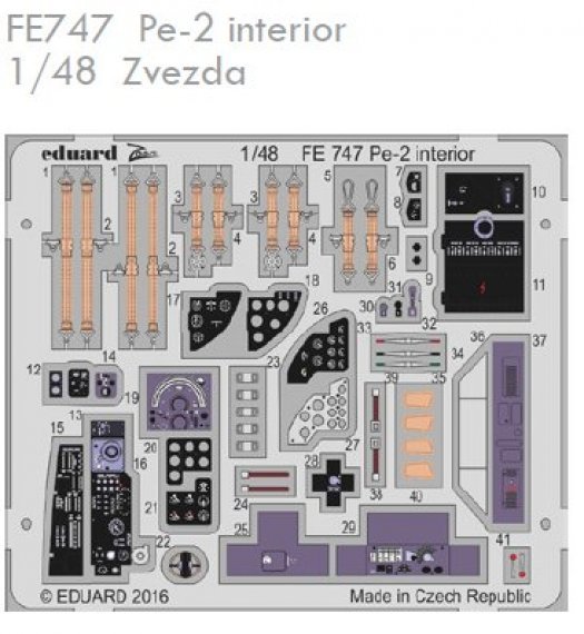 1/48 Pe-2 interior