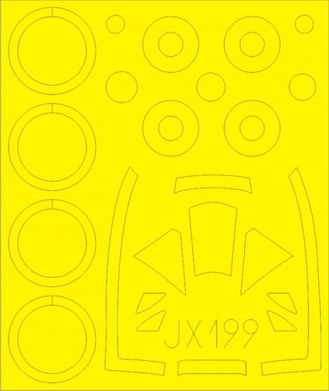 Mask 1/32 Tempest Mk.II