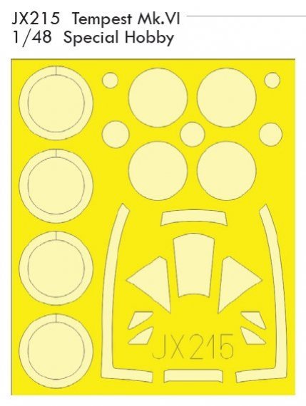 Mask 1/32 Tempest Mk.VI