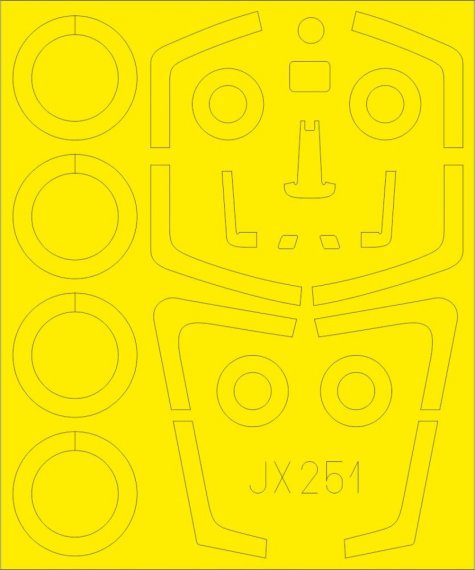 Mask 1/32 Mirage 2000 C