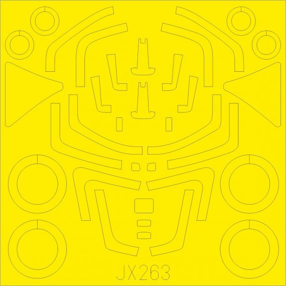 Mask 1/32 Mirage 2000D/N