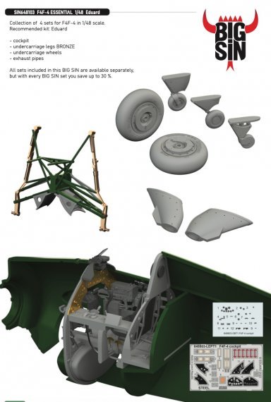 BIGSIN 1/48 F4F-4 ESSENTIAL