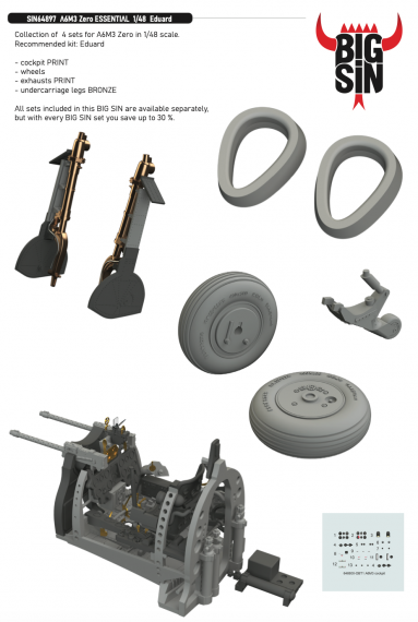 Mitsubishi A6M3 Zero Essential 1/48