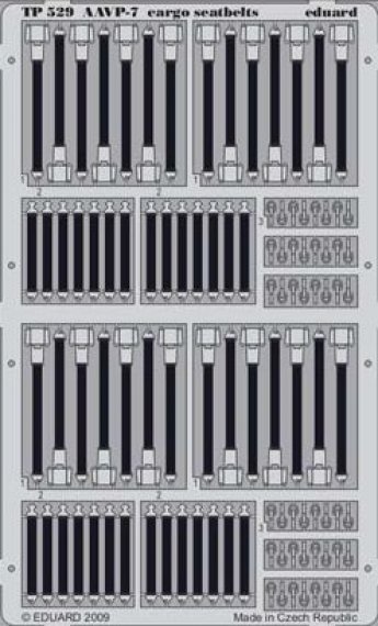 1/35 AAVP-7 cargo seatbelts (HOBBYB)