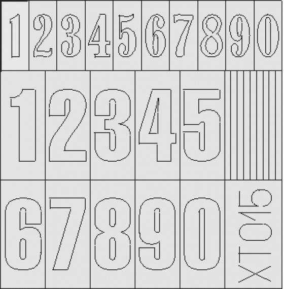 Russian Numbers WWII