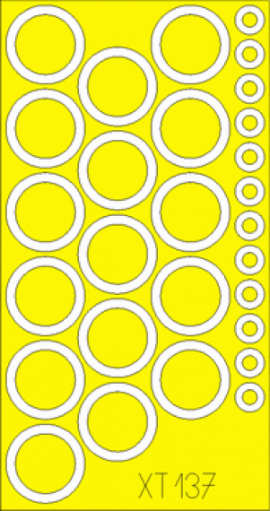 Pz.I Ausf.A wheel masks  1/35  (DRA)