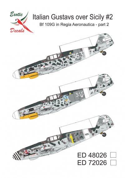 1/48 Italian Gustavs over Sicily Part 2