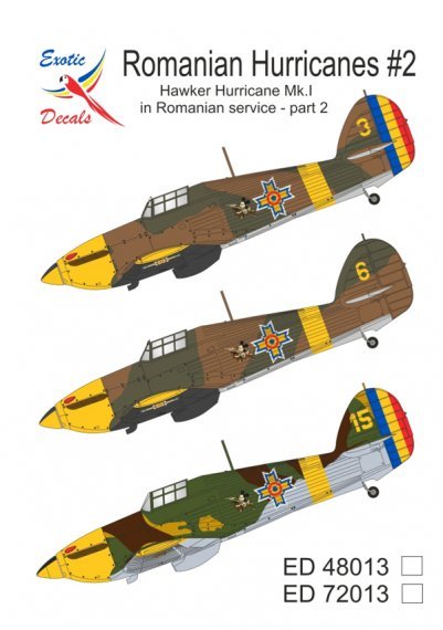 1/72 Romanian Hurricanes Part 2 Hawker Hurricane Mk.I