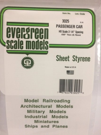 0.64mm Passenger car siding