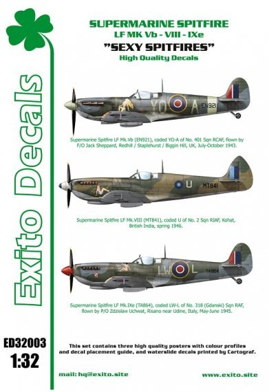 1/32 Sexy Spitfires