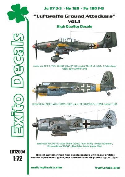 1/72 Luftwaffe Ground Attackers vol.1
