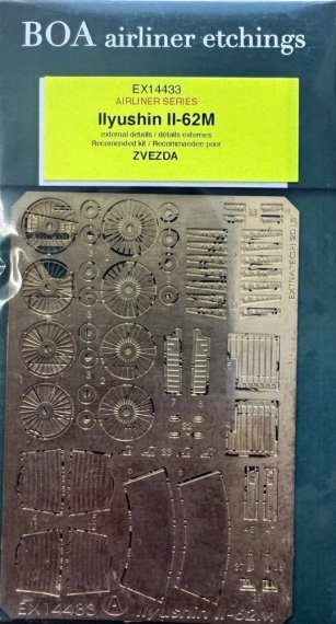 1/144 Ilyushin IL-62M External details for Zvezda