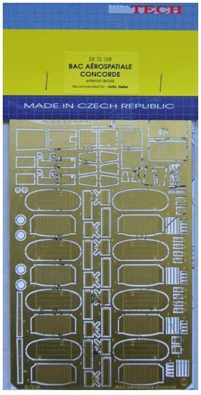 1/72 BAC Aerospatiale Concorde Exterior set (AIRF)