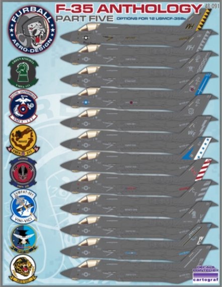 1/48 Lockheed-Martin F-35B Anthology Part V